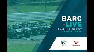 BARC LIVE  Cadwell Park  July 14th 2024 [upl. by Mallin236]