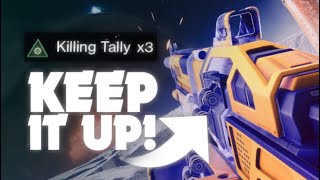 How you can reload while still keeping your Killing Tally stacks [upl. by Aihsar]