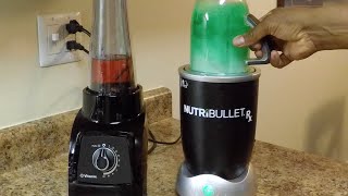 ALL NEW NUTRIBULLET Rx vs VITAMIX S30 SHOWDOWN [upl. by Dnomyaw892]