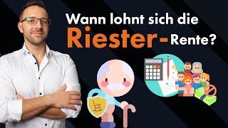 Riester Rente  wann lohnt sich das überhaupt noch [upl. by Leafar422]