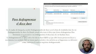 taller de sistema desfragmentador de disco duro [upl. by Ymma]