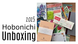 Hobonichi Unboxing 2025  Purple Night Weeks Covers Pencil Boards [upl. by Bulley344]