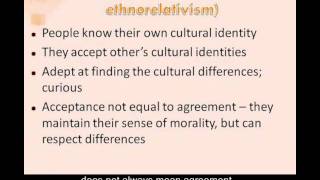 Crosscultural Teaching  Ethnocentrism and Ethnorelativism [upl. by Rosabella]