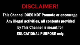 Disclaimer for EDUCATIONAL PURPOSE only  Royalty Free  No Copyright Free to Use [upl. by Yrolam]