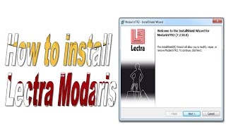 How To Install Lectra Modaris Bangla Tutorial [upl. by Dogs]