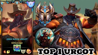 Wild Rift Urgot  Top 1 Urgot Gameplay Rank Challenger [upl. by Axe]