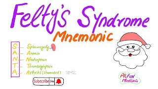 Feltys syndrome Mnemonic [upl. by Bevvy]