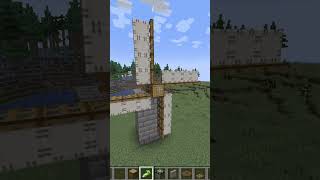 How to set up a Simple Windmill in Minecraft Create Mod [upl. by Ietta]