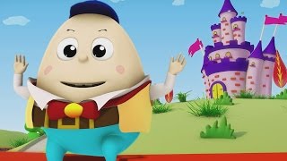 Humpty Dumpty Sat On A Wall  Nursery Rhymes  Kids Songs  Baby Videos [upl. by Llekcm]