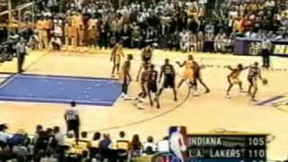 2000 NBA Finals Pacers at Lakers Gm 6 part 1113 [upl. by Ardnassela]