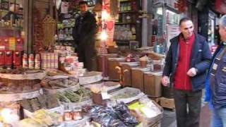 A market area in Kadıköy Asian shore of Istanbul [upl. by Htrag]