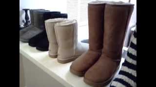 MY UGG Collection And Review [upl. by Acinyt810]