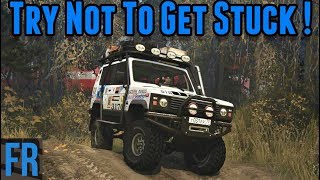 Spintires Mudrunner Mods  Try Not To Get Stuck [upl. by Prebo]