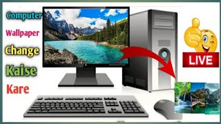 How to Change Desktop Background shorts [upl. by Otes]