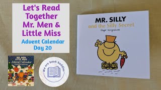 Lets read together a Mr Men Little Miss book Advent Calendar Day 20 Mr Silly and the Silly Secret [upl. by Ecienaj]