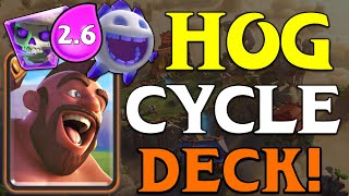 How To Play 26 Hog Cycle Deck in Top Ladder with Tips amp Tricks with Commentary🥵 [upl. by Sedicla]