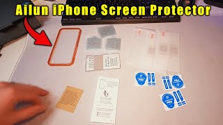 Best Budget iPhone 15 Screen Protector Ailun 3 Pack [upl. by Alla]