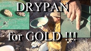 HOW TO DRY PAN  For Gold NewEasy Method ask Jeff Williams [upl. by Imar]