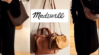 CHECK OUT NEW MADEWELL BAGS WITH ME [upl. by Largent]