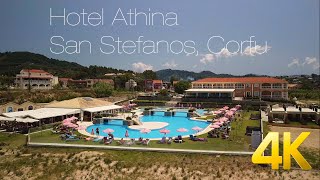 Hotel Athina San Stefanos Corfu [upl. by Hayalat]