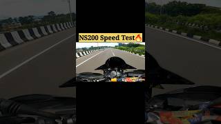 Speed Test of NS200🔥🔥 shorts [upl. by Ardnasela]