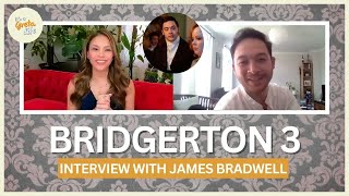 FILIPINO ACTOR JAMES BRADWELL ON PLAYING “LORD BASILIO” IN BRIDGERTON 3 [upl. by Ilyse]