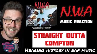 NWA  Straight Outta Compton UK Reaction  HEARING PURE HISTORY IN RAP MUSIC [upl. by Yennor]