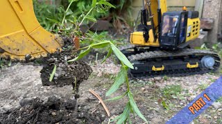 Road Reconstruction part 1 cat 352f Hitachi w370 wheel loader [upl. by Giles976]