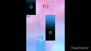 Piano Tiles 2  Hungarian Dance No 5  5 laps completed by index fingers [upl. by Galer]