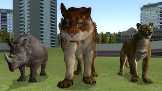 GARRYS MOD GAMEPLAY  ANIMALS [upl. by Lyred]