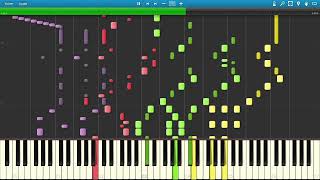 Piano Arrangement Touhou 16  Secret God Matara  Hidden Star in All Seasons  BusiedGem [upl. by Senn243]