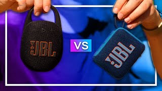 JBL Clip 5 vs GO 4 Which Portable Bluetooth Speaker Should YOU Buy [upl. by Asserat]