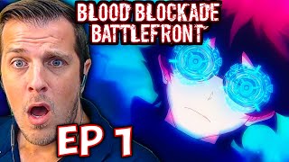 Blood Blockade Battlefront Episode 1 Anime Reaction  Kekkai Sensen [upl. by Cryan]