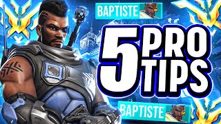 Baptiste Guide  5 Tips to Help YOU Climb on Baptiste in Overwatch 2 [upl. by Aaronson]