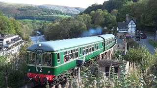 Llangollen Railway Railcar Gala at Berwyn 8th October 2023 [upl. by Swithin]