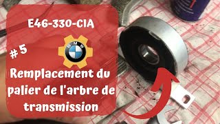 Remplacement du palier de larbre de transmission  BMW E46 CIA 330 [upl. by Manchester]