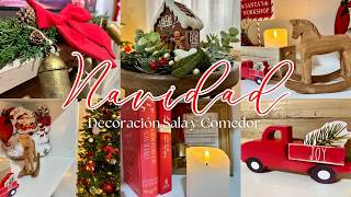 Navidad 2024🎄⭐️Idea Para Decorar Sala y Comedor ✨Christmas Decor [upl. by Ahteral]