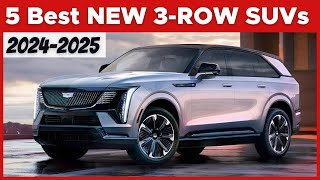 Best NEW 3ROW SUVs For Big Families in 20242025 [upl. by Ateuqal456]