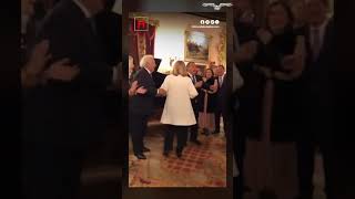 Hillary Clinton does Macarena in Spain after foreign affairs minister meeting [upl. by Netsirhk]