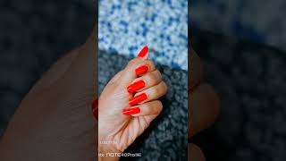 Red colour Nail palish [upl. by Elac]