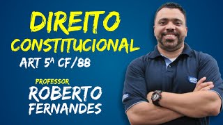 Direito Constitucional  Art 5ª CF88  AlfaCon Concursos Públicos [upl. by Anirhtak]