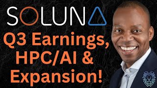 Soluna Holdings Q3 Earnings  Top Renewable Bitcoin Mining Stock  HPC Stocks to Watch Now  SLNH [upl. by Annodas237]