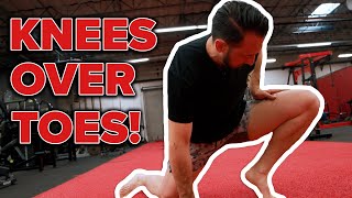 KNEES OVER TOES  ANKLE MOBILITY [upl. by Espy]