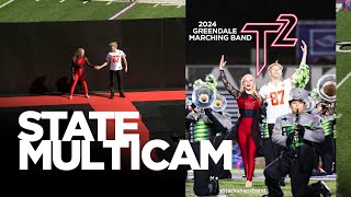 Greendale High School Marching Band  State 2024 Multicam [upl. by Arly]