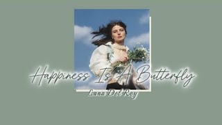 Vietsub  Lyrics Happiness Is A Butterfly  Lana Del Rey [upl. by Ynattib]