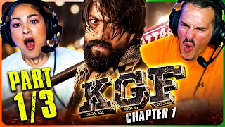 KGF CHAPTER 1 Movie Reaction Part 13  Yash  Srinidhi Shetty  Ramachandra Raju [upl. by Domash]