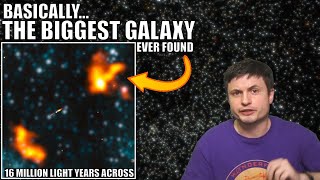 Officially The Largest Galaxy Ever Found  Alcyoneus [upl. by Ner]