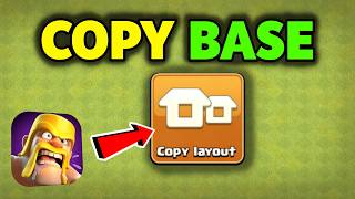 How To Copy Base in Clash of Clans COC 2024 [upl. by Marcellus95]