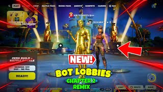 How To Get Bot Lobbies in Fortnite Chapter 2 Remix [upl. by Aiuqal]