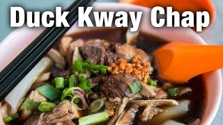 Penang Street Food Duck Kway Chap at Restoran Kimberly [upl. by Appleby304]